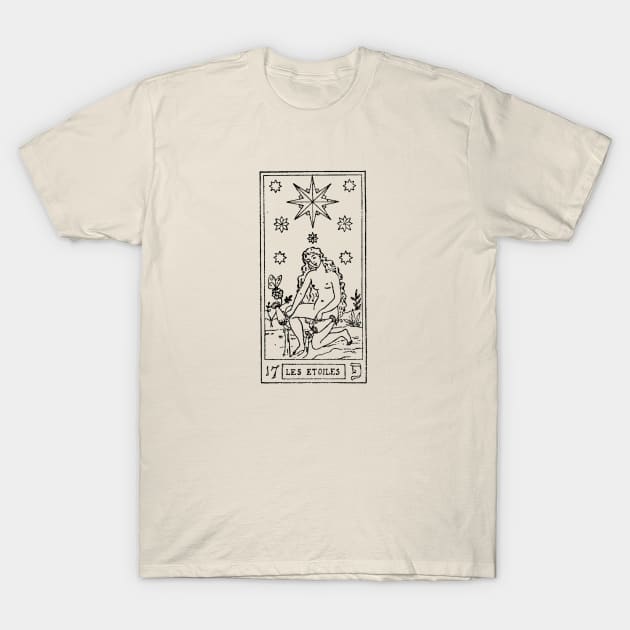 The Star - tarot card T-Shirt by metaphysical